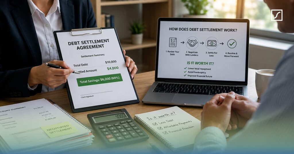 How debt settlement works and whether it is worth considering