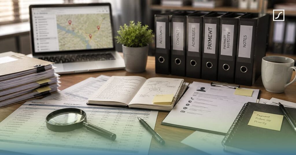 Skip tracing techniques used in debt collection and recovery