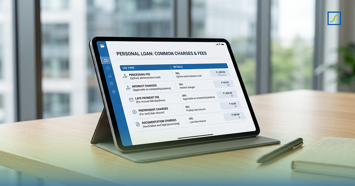 Loan fees breakdown