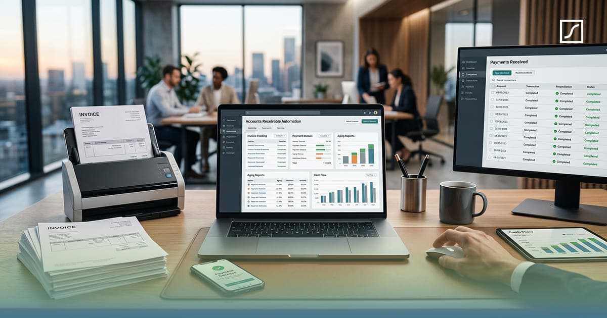 Automating accounts receivable processes to improve cash flow