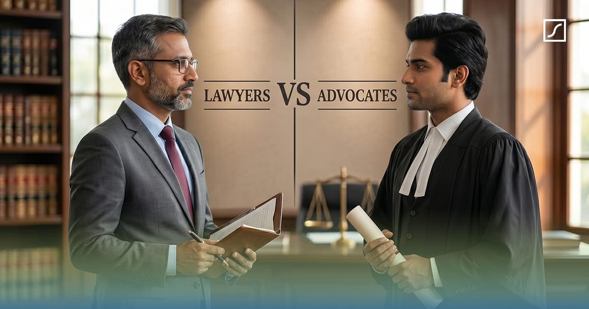 Key differences between lawyers and advocates