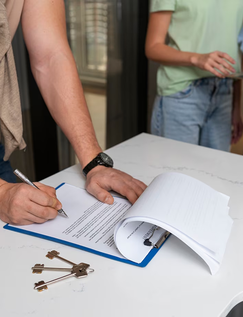 Property document signing