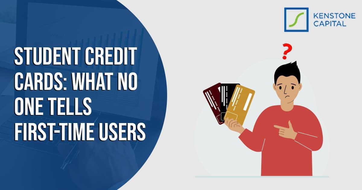 Student using credit card for the first time